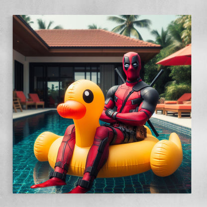 Deadpool the Duck-rider