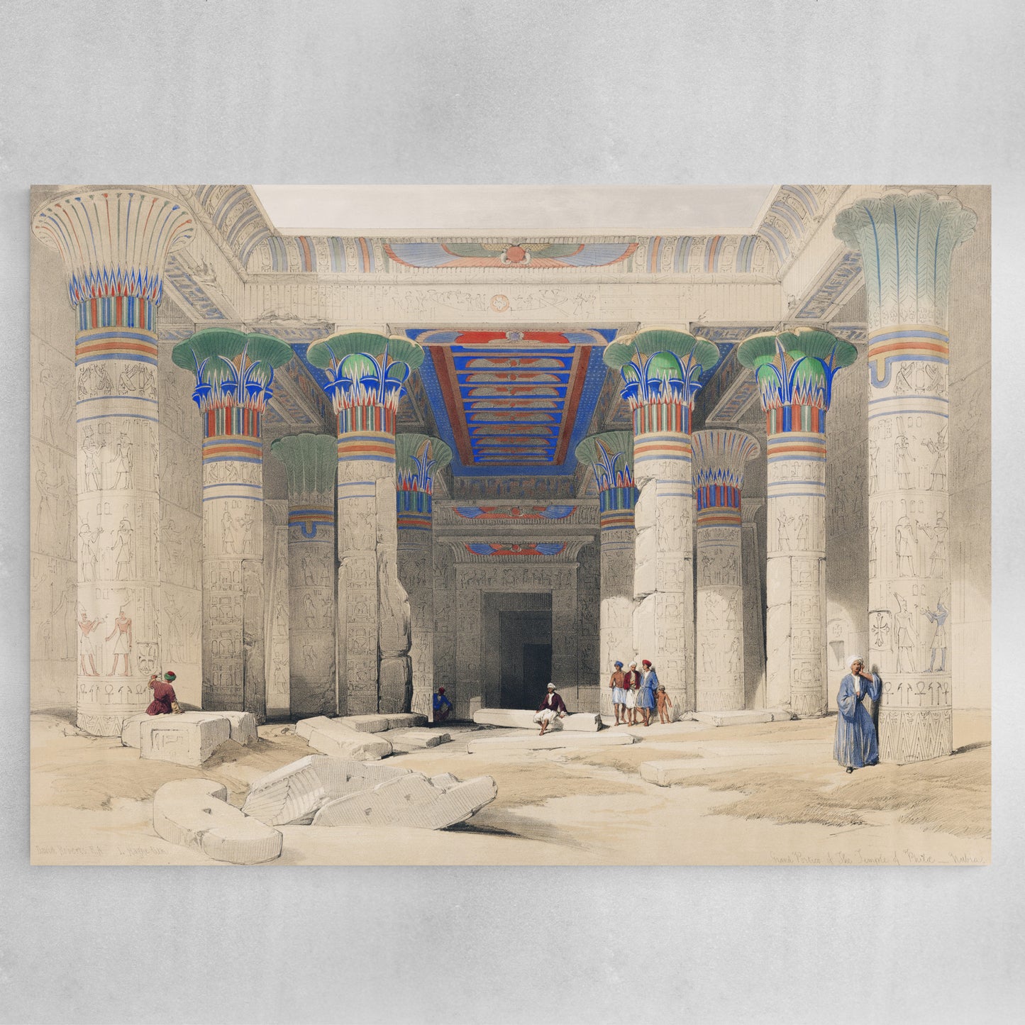 Grand Portico of the Temple of Philae, Nubia